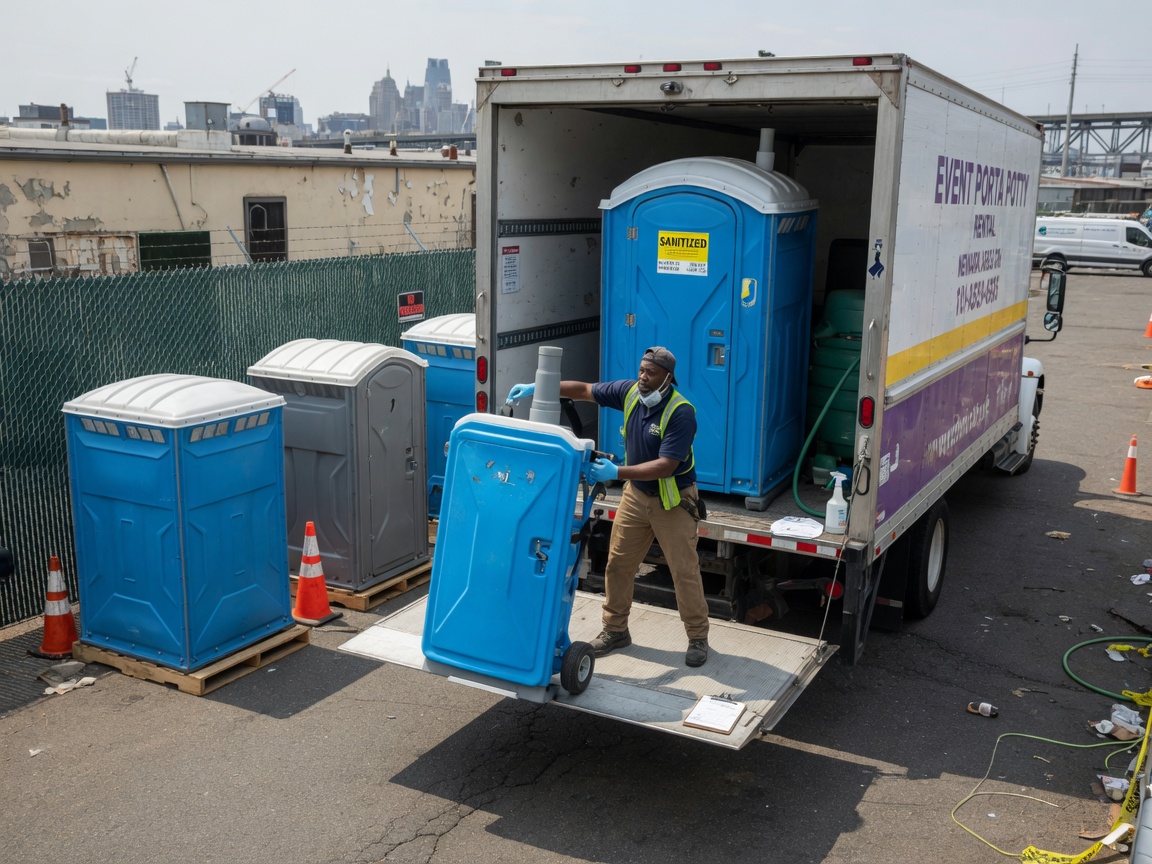 Event Porta Potty Rental in Newark, NJ
